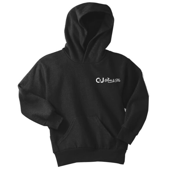CJ - Youth Core Fleece Pullover Hooded Sweatshirt Thumbnail