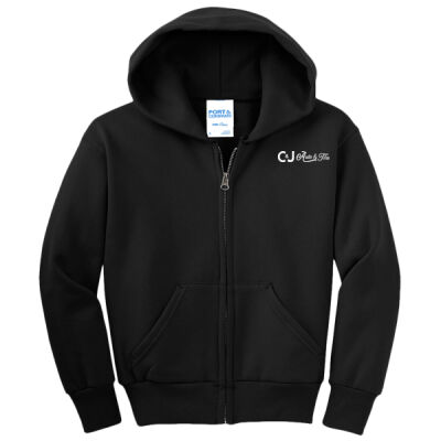 CJ - Youth Core Fleece Full Zip Hooded Sweatshirt Thumbnail