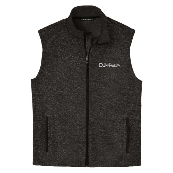 CJ - Sweater Fleece Vest Thumbnail