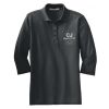 Ladies Silk Touch 3/4 Sleeve Polo Thumbnail